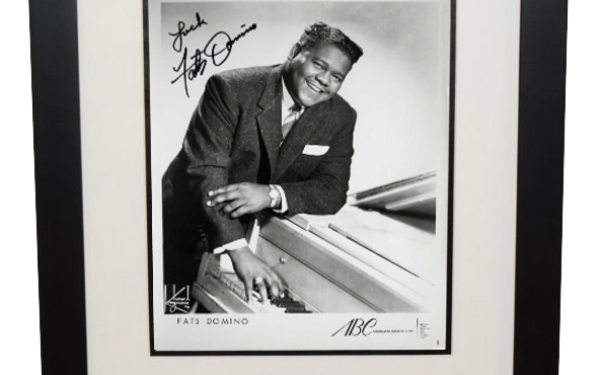 Fats Domino Signed 8×10 Photograph
