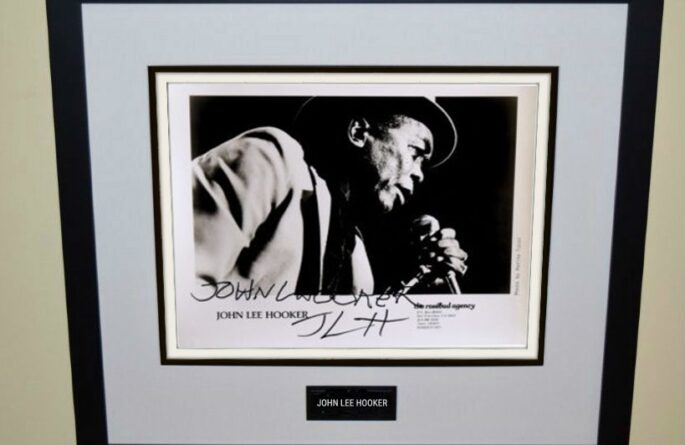 #2 John Lee Hooker Signed 8×10 Photograph