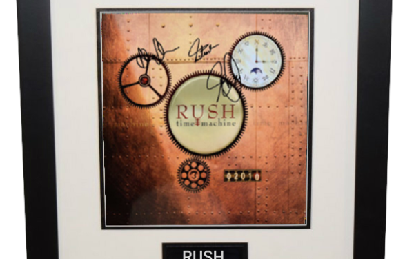 Rush Signed 2010 Time Machine Tour Book