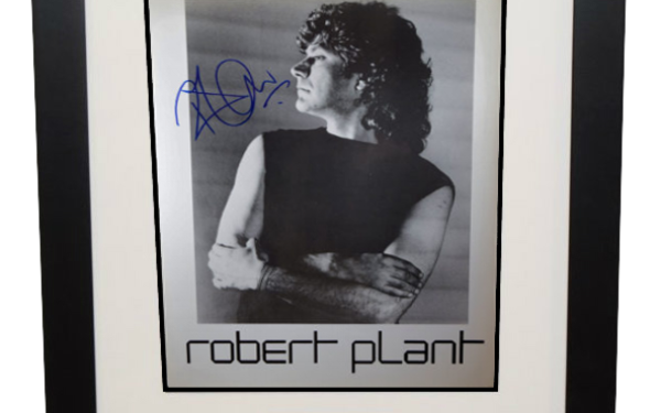 #3-Robert Plant Signed 8×10 Photo