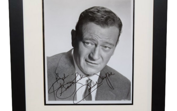 #1-John Wayne Signed 8×10 Photograph