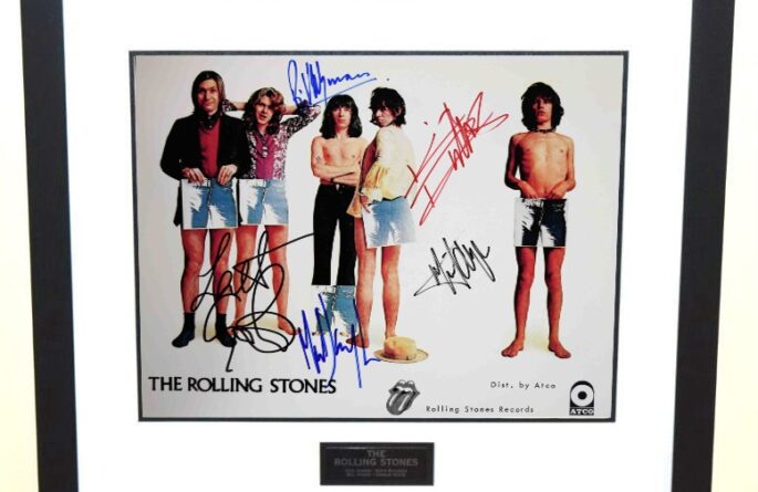 #1-The Rolling Stone Signed 8×10 Photograph