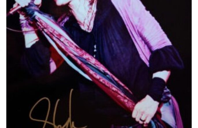 #2-Aerosmith-Steven Tyler Signed 8×10 Photograph