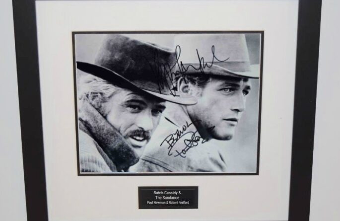 #3 Butch Cassidy & The Sundance Kid Signed Photograph