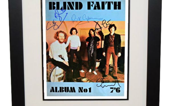 Blind Faith Signed Music Book