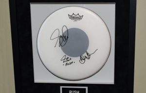 Rush – Signed Drum Head