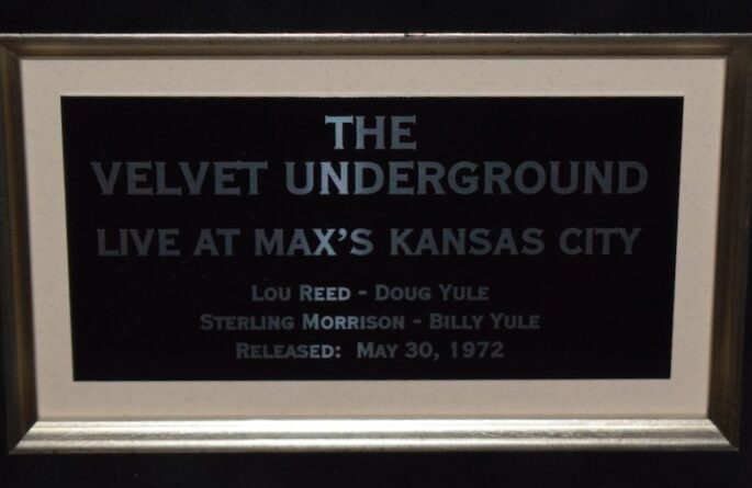 Velvet Underground – Live At Max’s