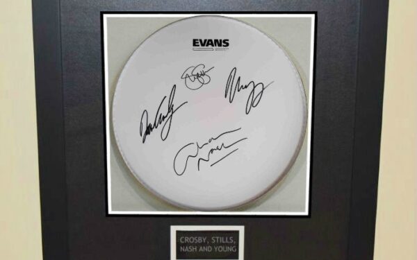 Crosby, Stills, Nash & Young – Evans Drum Head