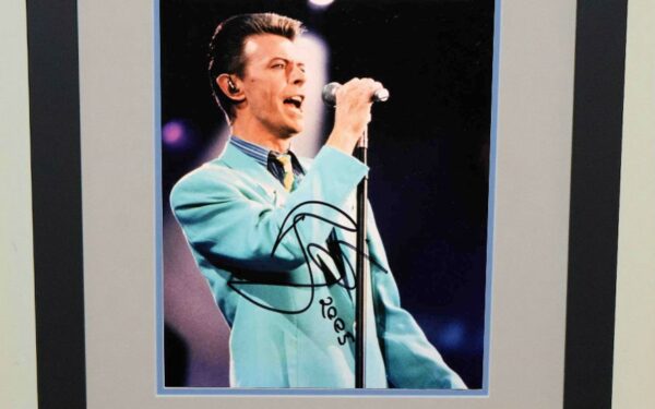 #2-David Bowie Signed 8×10 Photograph