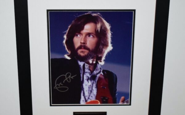 #3-Eric Clapton Signed 8×10 Photograph