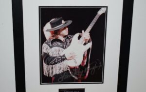 #1 Stevie Ray Vaughan Signed Photograph