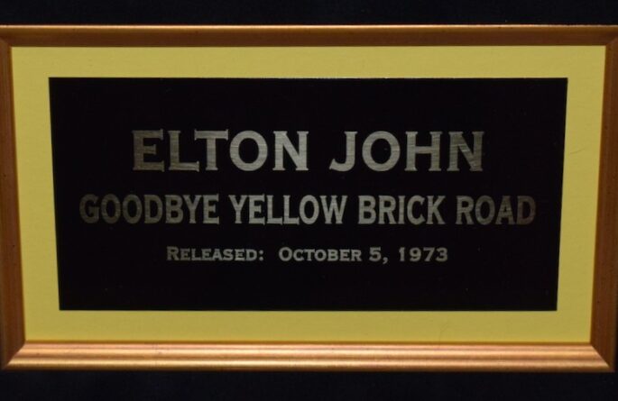 #2 Elton John – Goodbye Yellow Brick Road