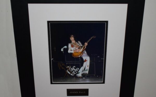 #10-Jimmy Page Signed Photograph