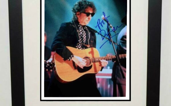 #1-Bob Dylan Signed 8×10 Photograph