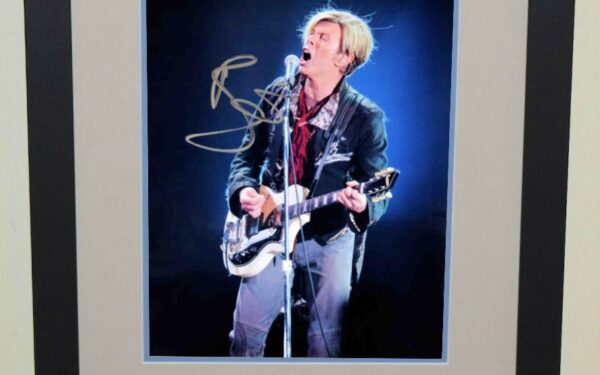 #4-David Bowie Signed 8×10 Photograph