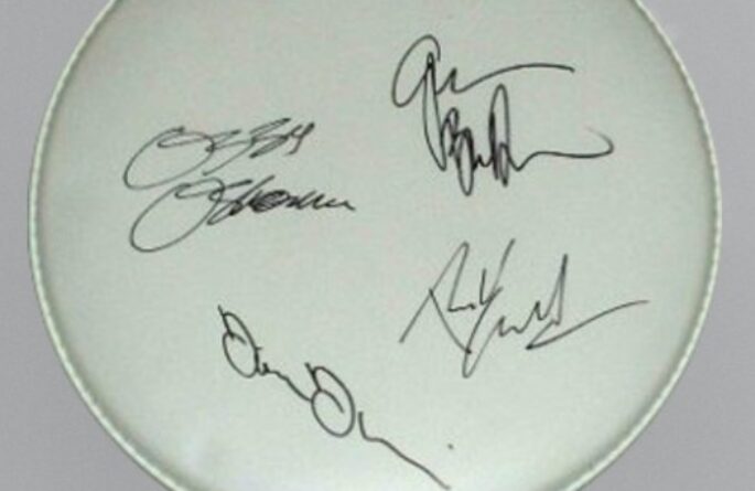 Black Sabbath – Signed Drum Head