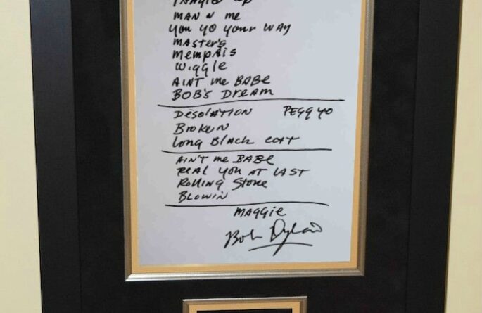 Bob Dylan – Set List
