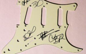 Dave Matthews Band – Signed Pick Guard