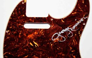 George Harrison – Signed Pick Guard