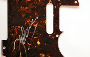 Jeff Beck – Signed Pick Guard