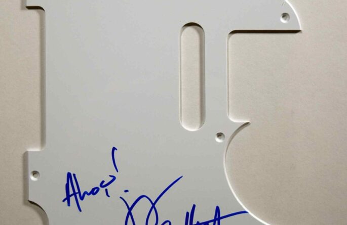 Jimmy Buffett – Signed Pick Guard