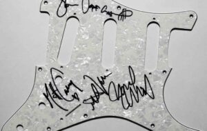 Pearl Jam – Signed Pick Guard