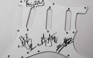 The Rolling Stones – Signed Pick Guard