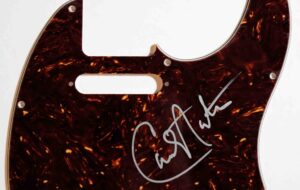 Santana -Signed Pick Guard