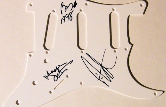 Smashing Pumpkins – Signed Pick Guard
