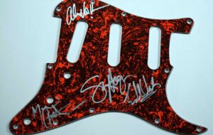 Van Halen – Signed Pick Guard