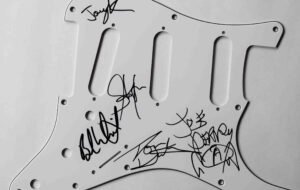 Aerosmith – Signed Pick Guard