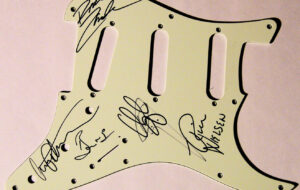 Cheap Trick – Signed Pick Guard