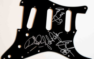 Led Zeppelin – Signed Pick Guard