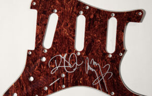 Robert Plant & Jimmy Page – Signed Pick Guard
