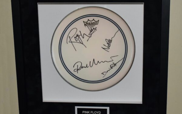 Pink Floyd – Signed Drum Head