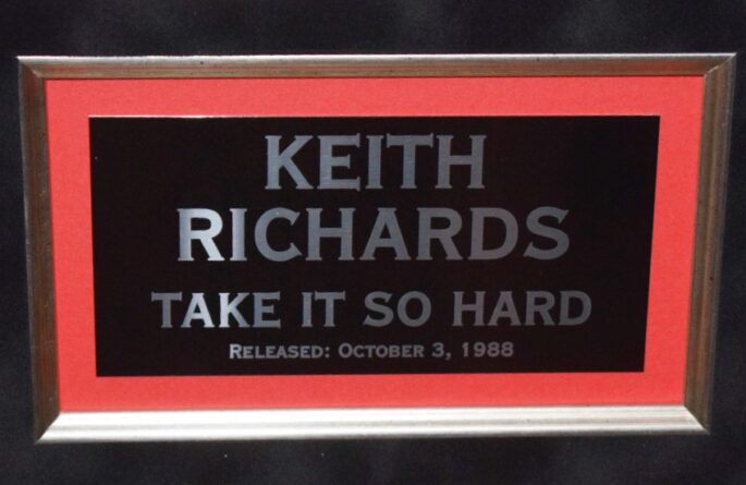 Keith Richards – Take It So Hard 2