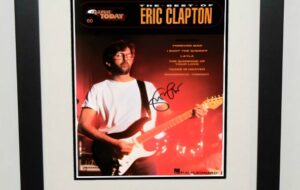 Signed Sheet Music and Lyrics