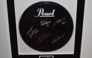 AC/DC – Signed Pearl Drum Head