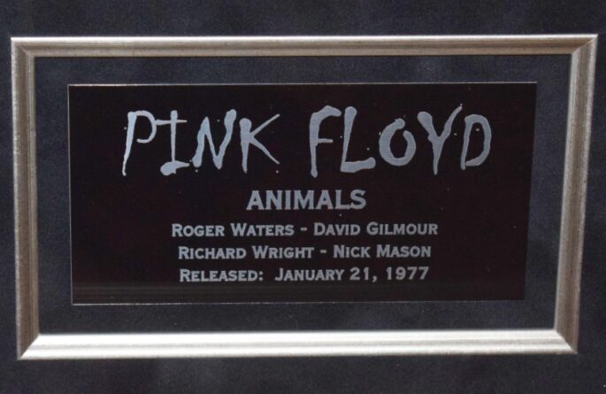 Pink Floyd – Animals Original Store Display Pig & Album Cover