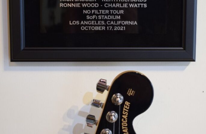 The Rolling Stones Fender Stratocaster