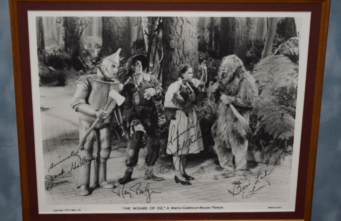 The Wizard of Oz Signed Sheet Music