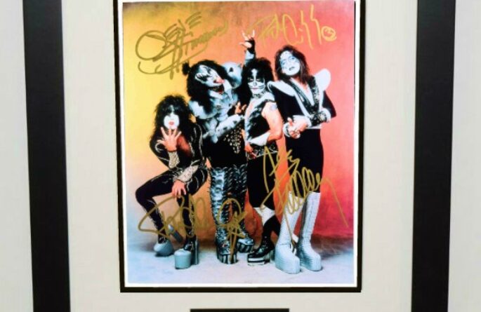 #1-Kiss Hand Signed 8×10 Photograph