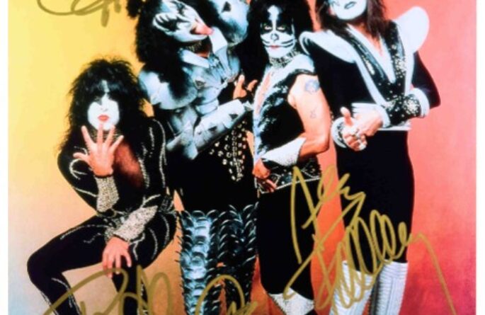 #1-Kiss Hand Signed 8×10 Photograph