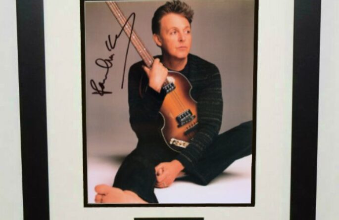 #2 – Paul McCartney Signed 8×10 Photograph