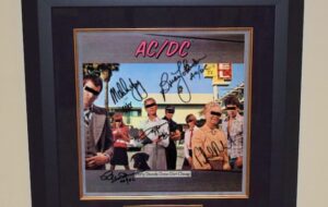 Framed Signed Albums