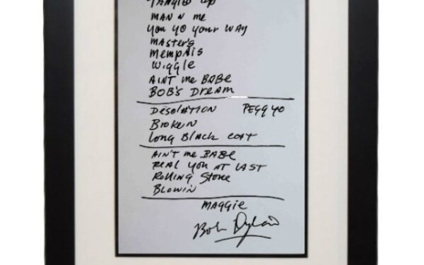 Bob Dylan – Set List