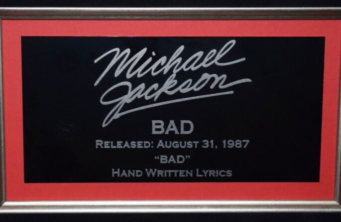 Michael Jackson – Bad