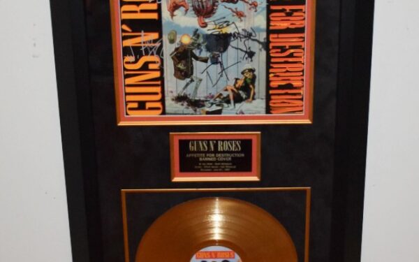 Guns N’ Roses – Appetite For Destruction Banned Cover