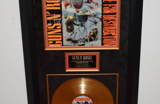 Guns N’ Roses – Appetite For Destruction Banned Cover