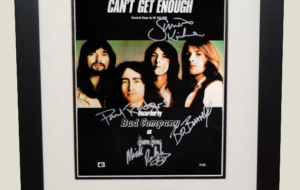 Signed Sheet Music and Lyrics